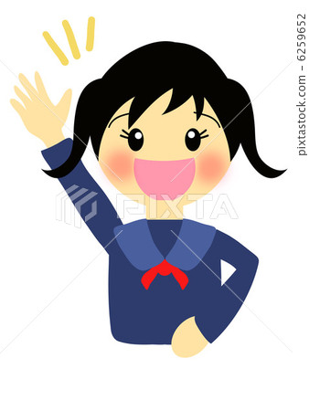 女孩手牽著手 6259652