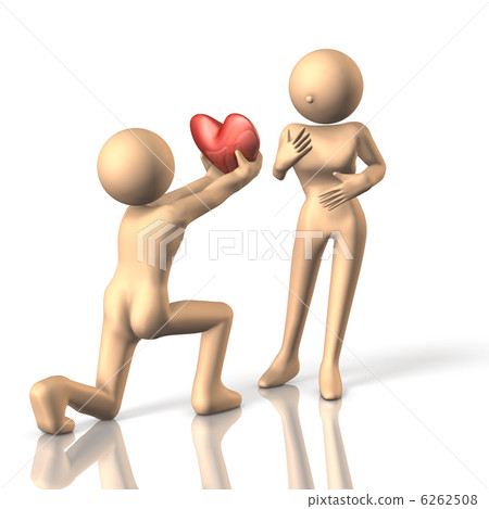 3DCG illustration representing a proposal 3DCG illustration representing a proposal 6262508