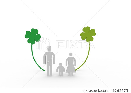 Clover and parent and child 6263575