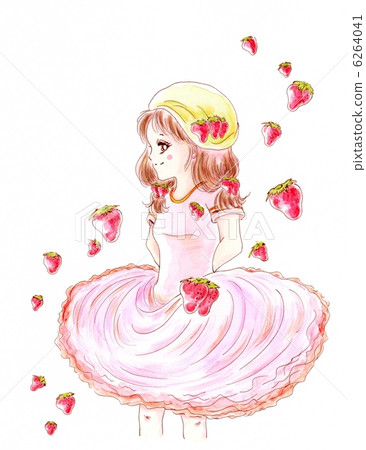 Ichigo girl - Stock Illustration [6264041] - PIXTA