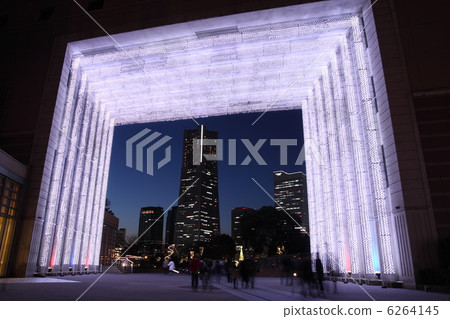 Gate / night view / Minatomirai 6264145