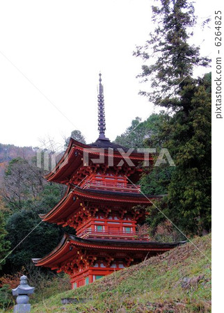 Shogunate's Mikage Chofukuji Triple Tower 6264825