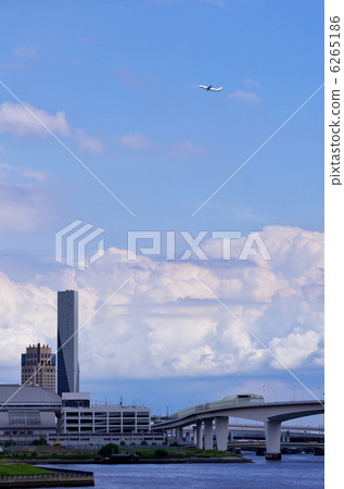  Blue sky and clouds 6265186