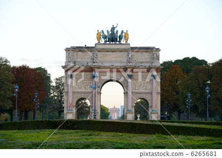 French Paris Carrousel Arc de Triomphe 6265681