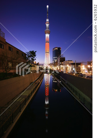 東京晴空塔 蠟燭樹 點燃天空樹 6265932