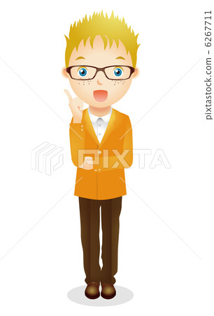 Western men illustration 6267711