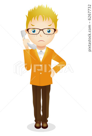 Western men illustration 6267732