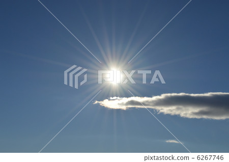 天空和太陽和雲彩02 天空和太陽和雲彩02 6267746