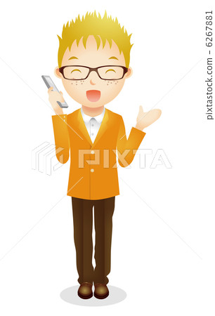 Western men illustration 6267881