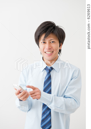 商人用智能手機 商人用智能手機 6269613