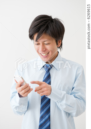 商人用智能手機 商人用智能手機 6269615