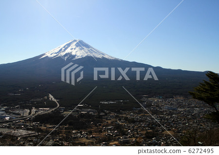 Mt. Fuji from the Tick Mountain (Tenjo Mountain) 6272495