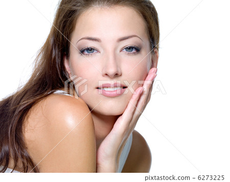 Face of a sexy beautiful young woman 6273225