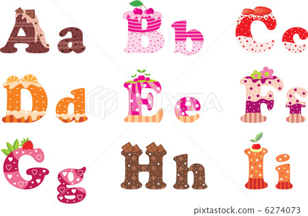 Sweet letters of the alphabet 6274073