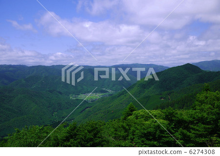 從Mount Hiei山的風景 從Mount Hiei山的風景 6274308