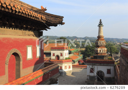 Foreign Mackerel Painting Temple 6276289