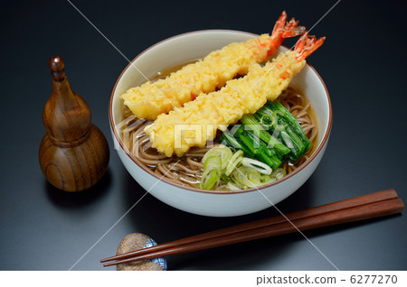Toshi-koshi soba and shrimp sky. 6277270