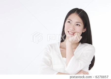 A woman dreaming of 6278857