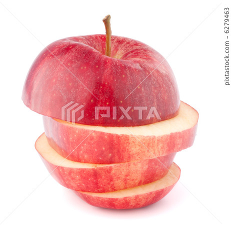 Apple red sliced 6279463
