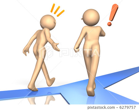 3DCG illustration showing destiny balancing 6279757