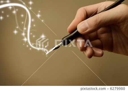 用筆繪製閃光 用筆繪製閃光 6279980