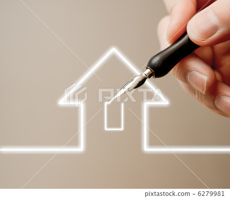 Draw a house 6279981