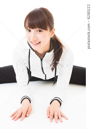 體育運動的女性 體育運動的女性 6280221