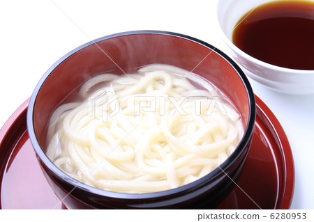 Udon noodle with fried noodles 6280953