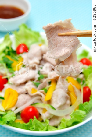 Cold shabu salad (lifting) 6280963