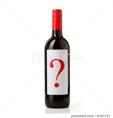Bottle of red wine noname firm 6281741
