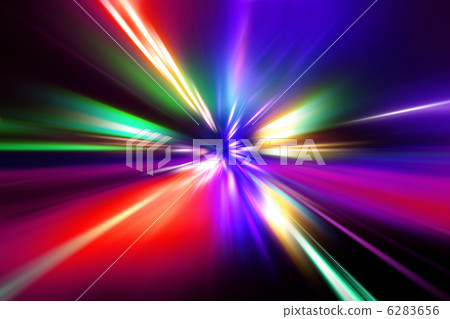 speed motion on night road speed motion on night road 6283656