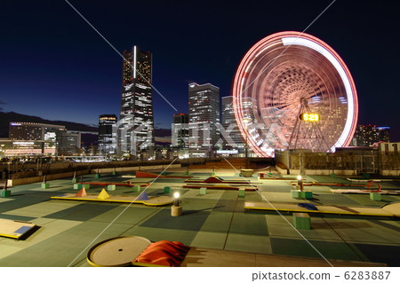 Minato Mirai night view Minato Mirai night view 6283887