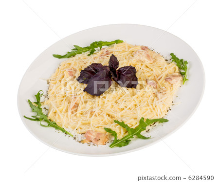 noodles isolated a white background 6284590