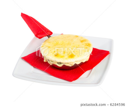 julienne in a cocotte a isolated white background 6284596