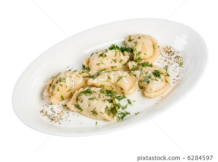 meat dumplings on a white background 6284597