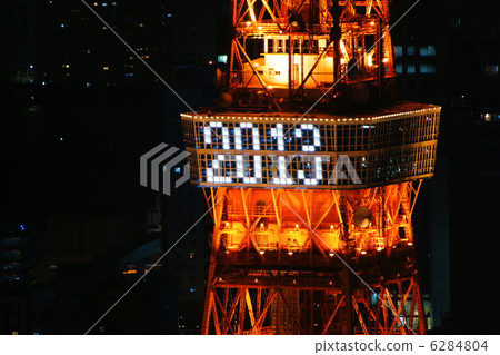 lit up, light up, tokyo tower 6284804