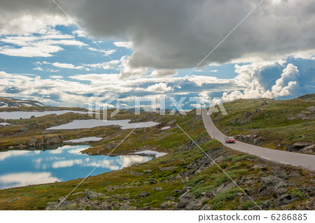Scenic 55 road, Norway 6286885
