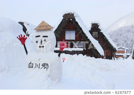 Winter Shirakawa Town 6287877