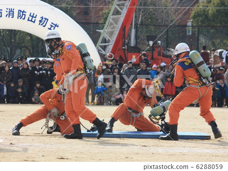 Rescue team of the opening ceremony 6288059