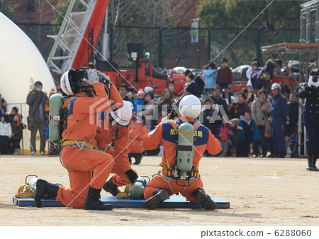 Rescue team of the opening ceremony Rescue team of the opening ceremony 6288060