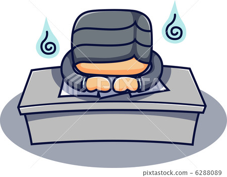 投入辦公桌的薪水男子 投入辦公桌的薪水男子 6288089