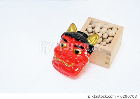 Setsuboshi bean and demon to the right 6290708