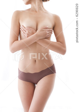 Naked female hand blur white back neck body Naked female hand blur white back neck body 6290820