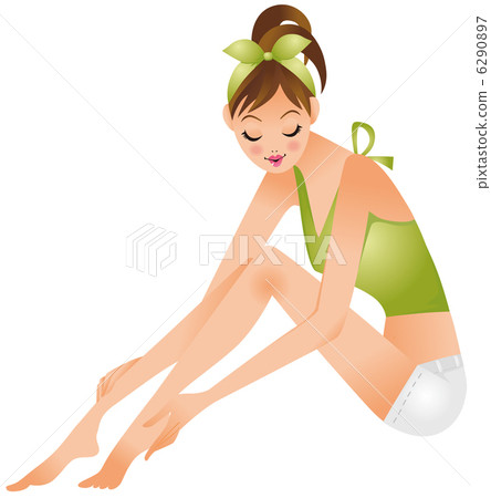 女性，足部按摩， 6290897
