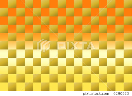 Checkered pattern vermillion gradation Checkered pattern vermillion gradation 6290923