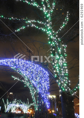 大阪之光文藝復興時期 - Light Promenade Green&Blue - 大阪之光文藝復興時期 - Light Promenade Green&Blue - 6291469