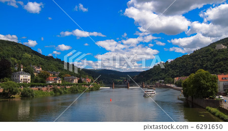 Germany Heidelberg Neckar River Germany Heidelberg Neckar River 6291650