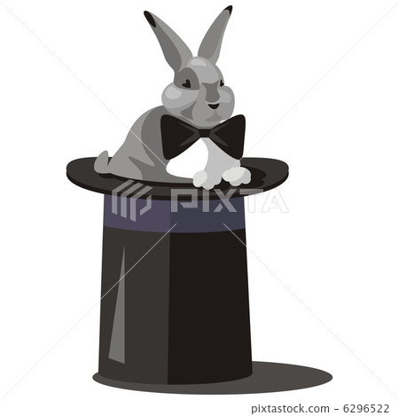 Hare in hat in color 09 Hare in hat in color 09 6296522