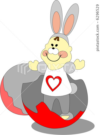 Holiday hare gift egg in color 05 Holiday hare gift egg in color 05 6296529