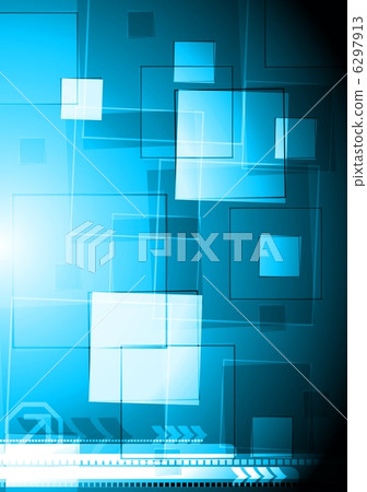 Abstract tech design - Stock Illustration [6297913] - PIXTA